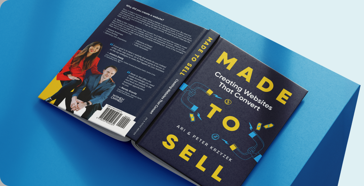 Made to Sell — Creating Websites that Convert, the book by Chykalophia