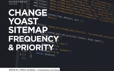 Change Yoast Sitemap Frequency And Priority